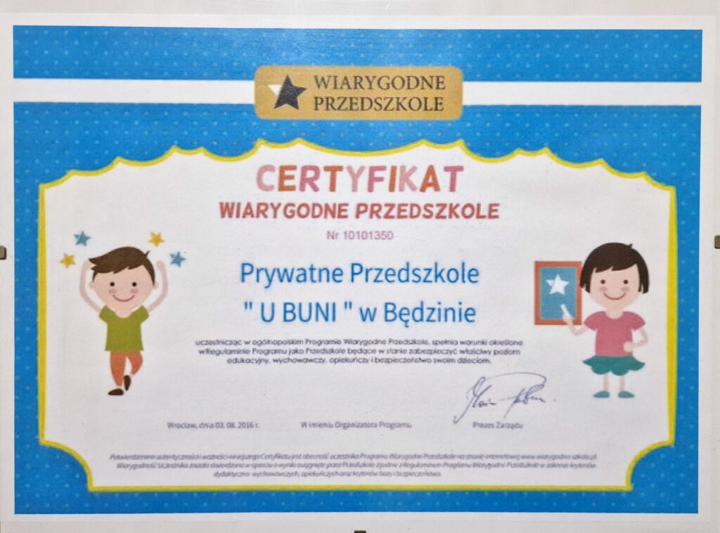 20260413_155753 1 - Przedszkole u Buni Będzin | Prywatne Przedszkole z Tradycją